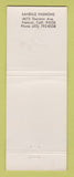 Matchbook Cover - Dittos Classic Curves Jeans Sandiliz Fremont CA