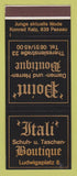 Matchbook Cover - Itali Boutique Clothes