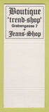 Matchbook Cover - Itali Boutique Clothes