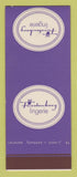 Matchbook Cover - Furstenberg Lingerie SAMPLE