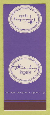 Matchbook Cover - Furstenberg Lingerie SAMPLE