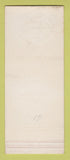 Matchbook Cover - Furstenberg Lingerie SAMPLE