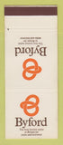 Matchbook Cover - Byford Clothes Socks