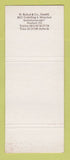 Matchbook Cover - Byford Clothes Socks