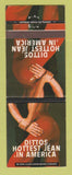 Matchbook Cover - Dittos Jeans Chicago IL