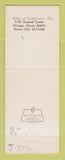 Matchbook Cover - Dittos Jeans Chicago IL