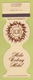 Matchbook Cover - Helio Colony Hotel Clayton MO