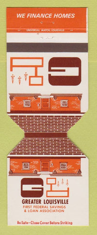 Matchbook Cover - Great Louisville Federal Savings KY