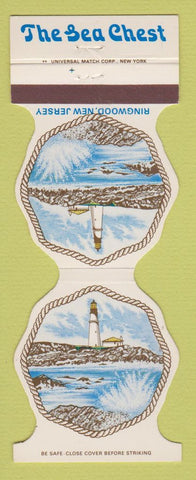 Matchbook Cover - The Sea Chest Ringwood NJ