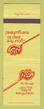 Matchbook Cover - Rio Airline Airways