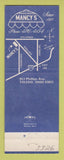 Matchbook Cover - Mancy's Restaurant Toledo OH