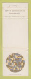 Matchbook Cover - Seven Continents Carson Pirie Scott Chicago IL O'Hare WEAR