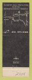 Matchbook Cover - Kings Palace Lisle IL