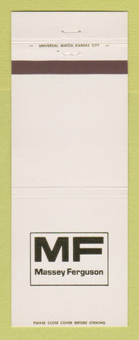 Matchbook Cover - Massey Ferguson Tractors Vassberg Lyford TX