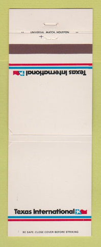 Matchbook Cover - Texas International