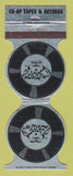 Matchbook Cover - COOP Tapes Records Music CHAIN