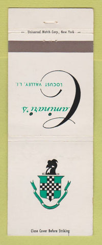 Matchbook Cover - Caminari's Locust Valley LI NY restaurant
