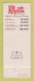 Matchbook Cover - La Margarita Mexican Restaurant Chicago Schaumburg IL