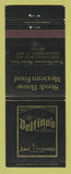 Matchbook Cover - Delfino's Four Seasons Motor Inn Albuquerque NM
