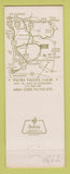 Matchbook Cover - Pauma Valley Country Club Oceanside CA