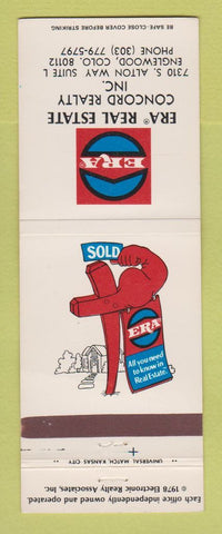 Matchbook Cover - ERA Real Estate Concord Englewood Colorado