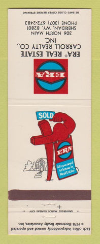 Matchbook Cover - ERA Real Estate Carroll Sheriday WY
