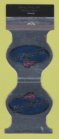 Matchbook Cover - Minnetonka Zephyr Spring Park MN