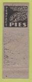 Matchbook Cover - Williams Corner Rossville GA restaurant hamburgers