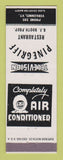 Matchbook Cover - Pine Griff Restaurant Vergennes VT Eskimo