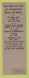 Matchbook Cover - Lake Shore Tasty Shop Cleveland OH