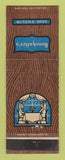 Matchbook Cover - Sonnhalter's Cleveland OH