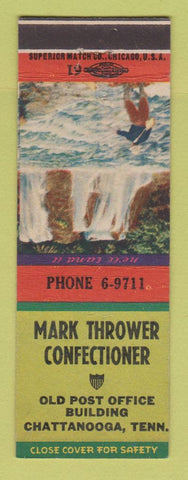 Matchbook Cover - Mark Thrower Confectioner Chattanooga TN