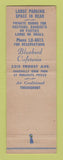 Matchbook Cover - Holzmark's Bluebird Cafeteria Kansas City MO WEAR