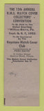Matchbook Cover - Chichester PA Anniversary 1951 Marcus Hook hillbilly