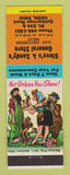 Matchbook Cover Steve & Sandy's General Store grocery oil gas Cork OH hillbilly