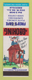 Matchbook Cover - Fred's Cafe Knoxville TN WEAR hillbilly