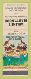 Matchbook Cover - Arlene's Beauty Nook Stockland IL hillbilly