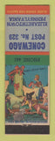 Matchbook Cover - American Legion Conewago Post Elizabethtown PA hillbilly