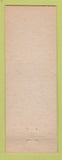 Matchbook Cover - AG Food Market Grocery Spry PA Russ Meckley hillbilly