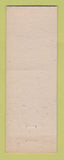 Matchbook Cover - Paul Grunwell Grocery Ogden PA hillbilly