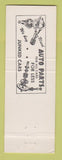 Matchbook Cover - Krause Auto Parts Antigo WI hillbilly