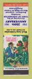 Matchbook Cover - Chichester PA Anniversary 1951 Marcus Hook hillbilly