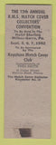 Matchbook Cover - Chichester PA Anniversary 1951 Marcus Hook hillbilly