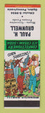 Matchbook Cover - Paul Grunwell Grocery Ogden PA hillbilly