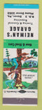 Matchbook Cover - Neiman's Garage Dover PA hillbilly