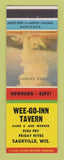 Matchbook Cover - Wee Go Inn Tavern Saukville WI