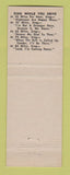 Matchbook Cover - Point Cafe Kokomo IN