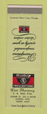 Matchbook Cover - Watt Pharmacy Drug Store Lansing MI