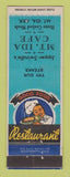 Matchbook Cover - Mount Ida Cafe AR Jipper Swindle