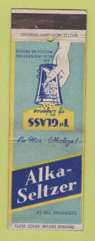 Matchbook Cover - Alka Seltzer Antacid WEAR